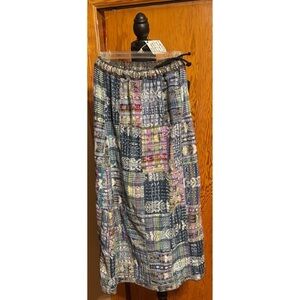 Ixchel 100% Cotton Patchwork Skirt